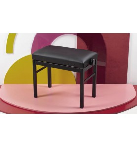 Tabouret Piano Argenté Athezza Assise d'Appoint Siège Pivotant Réglable en  Hauteur en Métal 36x37x48/68cm - L'Héritier du Temps