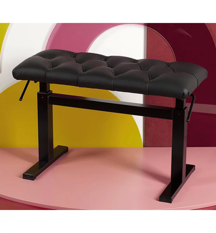 ピアノ椅子【HIDRAU / イドラウ】Boston-BM45HC 本革座面 ピアノ椅子