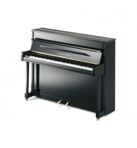 BOSTON PBH-200 Banquette Piano Noire avec système Hydrolique