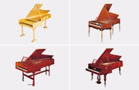 pianos d'époque enregistrés sur le Yamaha Avant Grand NU1XA