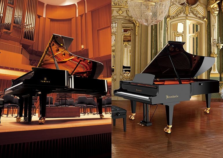 deux pianos légendaires